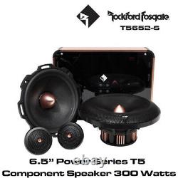 Rockford Fosgate Power T5652-S 6.5 2 Way T5 Component Speaker System 300W