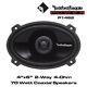 Rockford Fosgate Punch P1462 4x6 2-way Full Range Speakers 70 Watts