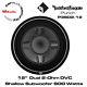 Rockford Fosgate Punch P3sd2-12 12 P3 2-ohm Dvc Shallow Subwoofer 800w
