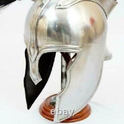 Roman troy Trojan helmet with black plume Medieval Armor Helmet Christmas Gift