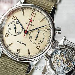 SEAGULL 1963 40mm 2021 Sapphire Upgrade Mechanical Chronograph watch SU1963S40
