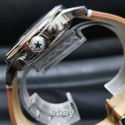 Sugess 40mm GOLD SWAN NECK White Panda Mechanical Watch SEAGULL 1963 SUPANK060SN