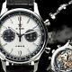 Sugess 40mm Swan Neck Panda Chrono Mechanical Watch Seagull 1963 Supank006sn