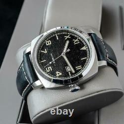 Sugess 43mm BIG DIAL Gustav Becker California Dial Mechanical Men Watch SUPAM001