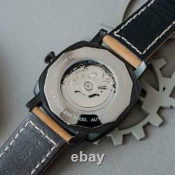 Sugess 43mm BIG DIAL Gustav Becker California Dial Mechanical Men Watch SUPAM002