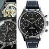 Sugess Black Fashion Chronograph Mechanical Watch Seagull 1963 Supan003gn/sn V2