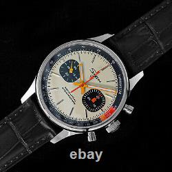 Sugess Chrono Premier SWAN NECK Thuder Hand Chrono Watch SEAGULL 1963 SUCHP005K