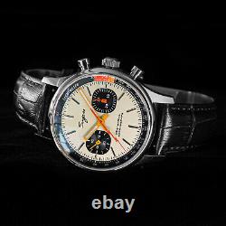 Sugess Chrono Premier SWAN NECK Thuder Hand Chrono Watch SEAGULL 1963 SUCHP005K