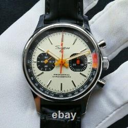 Sugess Chronograph SWAN NECK Mechanical Watch SEAGULL 1963 SUCHP005L