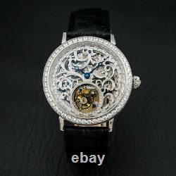 Sugess Elegant Luxury Genuine Tourbillon Master Seagull ST8000 Mechanical Watch