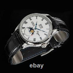 Sugess Enamel MoonPhase Master Automatic Mechanical Watch Seagull 1963 SU2528SS