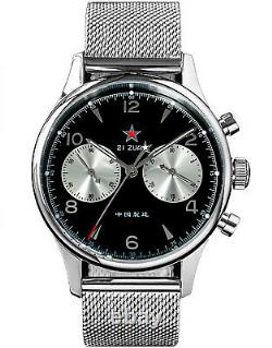 Sugess GOLD SWAN NECK FIVE STAR Panda Mechanical Watch Seagull 1963 SUPANK042SN