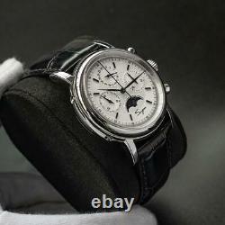 Sugess GOLD SWAN NECK MoonPhase Chronograph Watch Seagull 1963 SU1908SWX