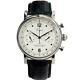 Sugess Heritage White Chronograph Mechanical Mens Watch Seagull Movement 1963