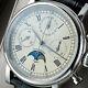 Sugess Moonphase 29 1/2 Day Chronograph Mechanical Watch Seagull 1963 Sum199s