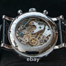 Sugess MoonPhase Master Chronograph Mechanical Watch Seagull 1963 SU1908SBE/X