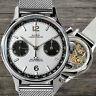 Sugess Panda Chrono Chronograph Mechanical Mens Watch Seagull 1963 Supan007gn/sn