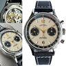 Sugess Racing Panda Chronograph Mechanical Mens Watch Seagull 1963 Supan002gn/sn