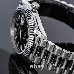 Sugess S433.03 DD Date & Day Business Seagull Automatic Mechanical Mens Watch