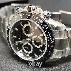 Sugess Top Chronometer Daytona Genuine Ceramic 7750 Chronograph Watch SU002DAY