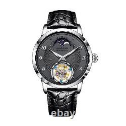 Sugess Tourbillon Master MoonPhase Seagull ST8235 Mechanical Mens Watch S429.02