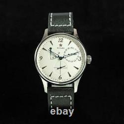 Sugess White Dial Gustav Becker NH35A Military Mechanical Mens Watch SU1780SW