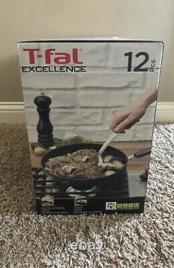 T- fal Excellence Heat Mastery 12 piece- New in Box, Great Christmas Gift