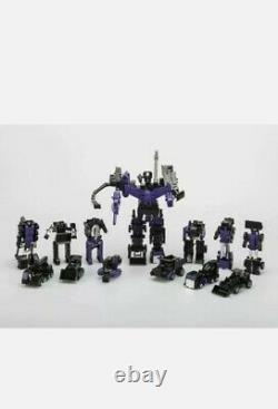 Transformers G1 Reissue Black Devastator Decepticons Gift Christmas Toy Robot