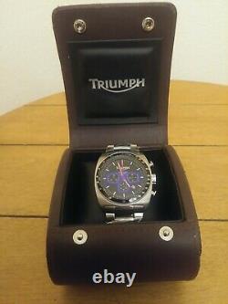 Triumph Motorcycles Chronograph men's NEW Christmas gift for men SALE