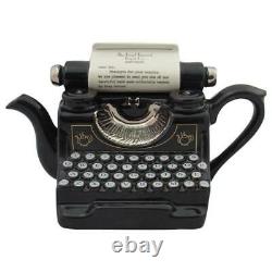 Typewriter Teapot Carters of Suffolk Birthday Christmas Gift Ideas