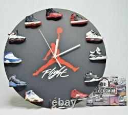 Ultimate Sneakerhead Gifts 3D mini Sneakers Clock USA Sellers Best Holiday Gifts
