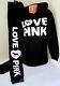 Victoria Secret Pink Originals Neon Heart Dog Logo Pullover Hoodie Pant M Xl Set