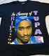 Vintage 90s Tupac Rap Tee In Memory Of 1971-1996 Shirt Xl Hiphop Rare Xmas Gift