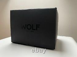 WOLF CLUB Watch Winder RRP £239 Black Leather Brand New Xmas Christmas Gift