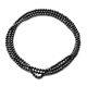 Women Jewelry Gifts Beaded Necklace Black Karelian Shungite For Her 60 Ct 391