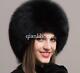 Xmas Gift Lady Fur Genuine Leather Hat Russian Ushanka/cossack Trapper Hats