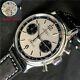 Xmas Gift 1963 Panda Dail Watch Seagull Movement Mechanical Chronograph Sapphire